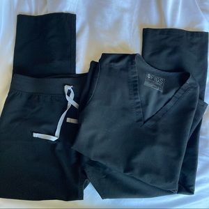 ⚡️ FIGS Black Scrub Set Casma and Livingston